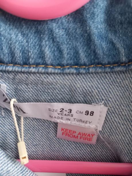 Rifľová bunda, zara,98