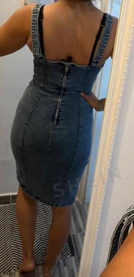 Nové riflové šaty, s