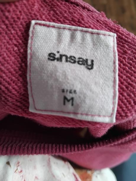 Fialový pulover, sinsay,m