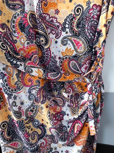 Farebné šaty veľ.44, xxl