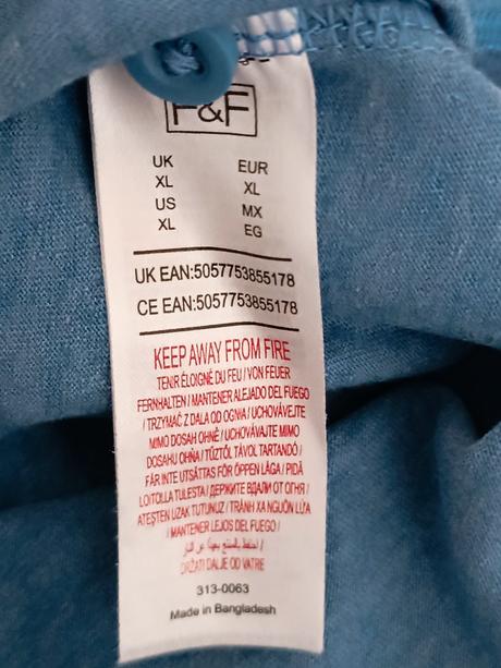 Tričko letné, f&f,xl