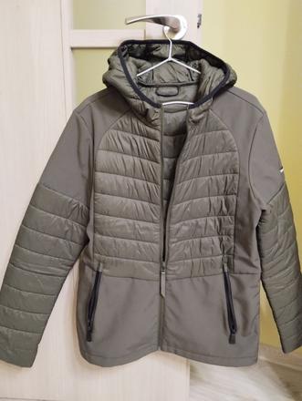 Jarná bundička pre chlapca výškou 164-168 cm, s