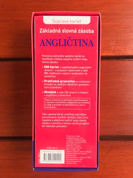 Angličtina - základná slovná zásoba,