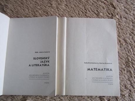 1708. chystáte sa na maturitu - slov.jazyk a lit.,