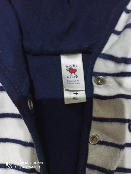 Chlapčenská mikina, baby club,68