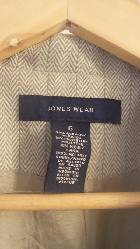 Trendy prechodny sakovy kabatik sikme pasiky, 38