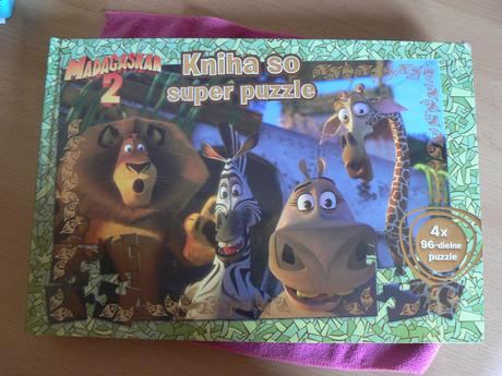 Puzzle v knihe 4 obrazky, 