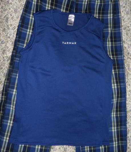 Pyžamový spodný diel + tričko veľ.158/164, 164