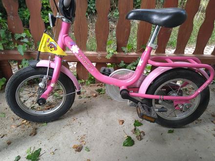 Predám dievčenský bicykel puky, puky,12