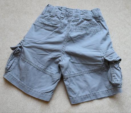 Šortky chlapčenské šedé, gap,98