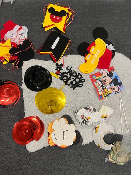 Mickey mouse výzdoba, 