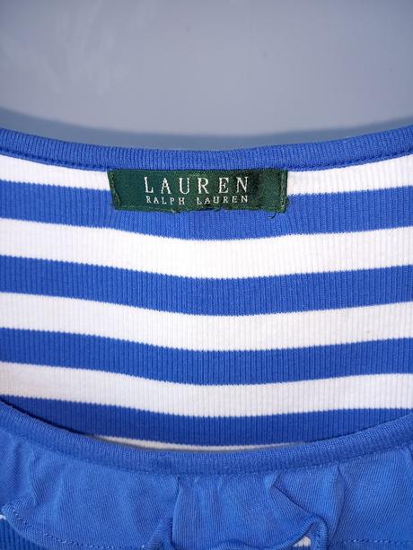 Pásikavé tričko ralph lauren 40/m/l, ralph lauren,l