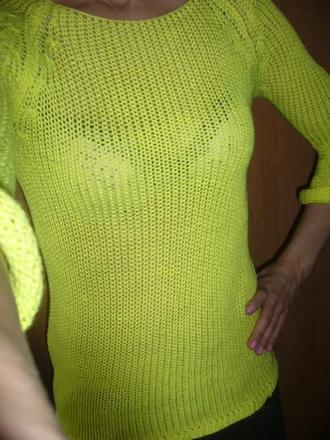 Neónový sveter, miss fiori,s