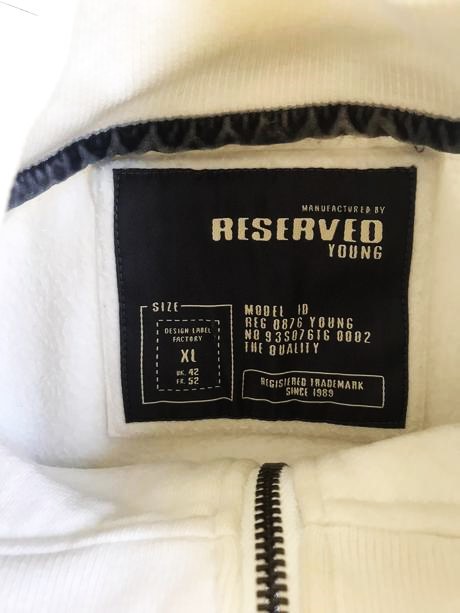 Tepláková mikina, reserved,xl