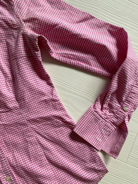 Gant - káro ružová košeľa, gant,xs