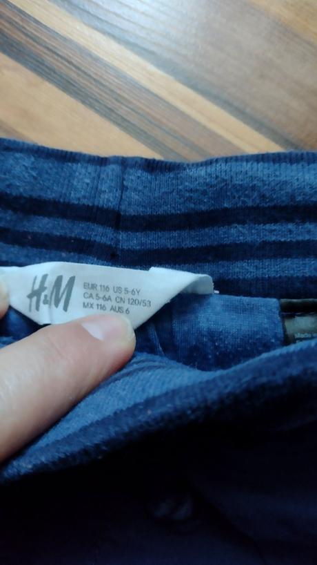 Nohavice, h&m,116