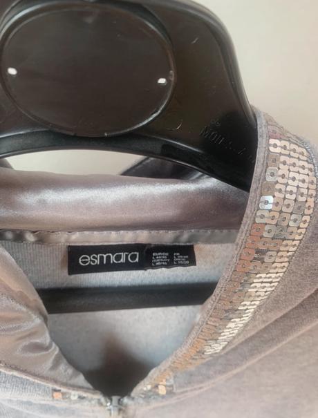 Mikina s lesklými detailami, esmara,m