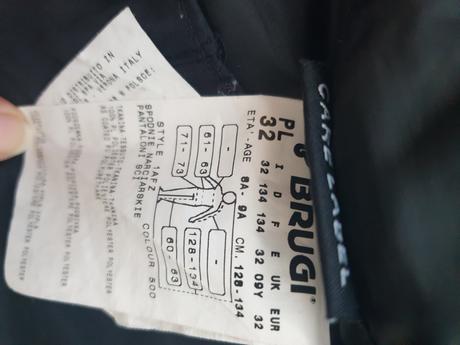 Lyžiarske nohavice brugi, brugi,128