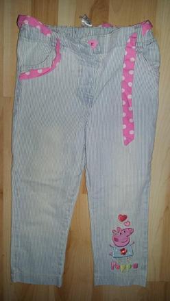 Nohavice peppa pig, george,86