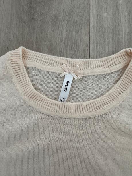 Béžový svetrik, sinsay,xs