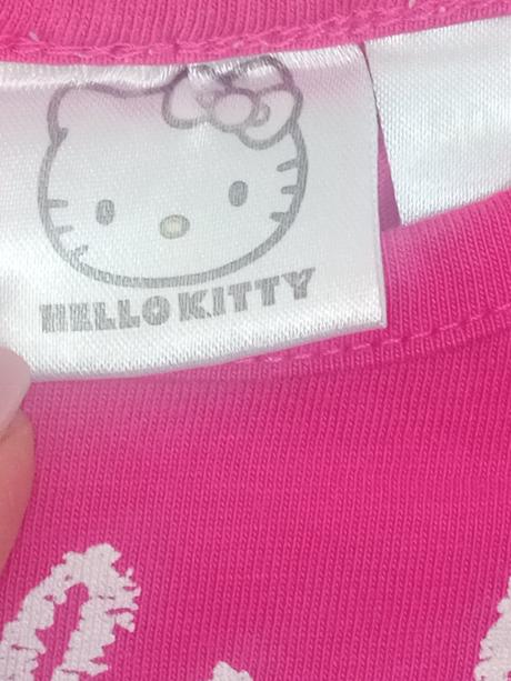 Dievčenské ružové tričko hello kitty (80), sanrio,80