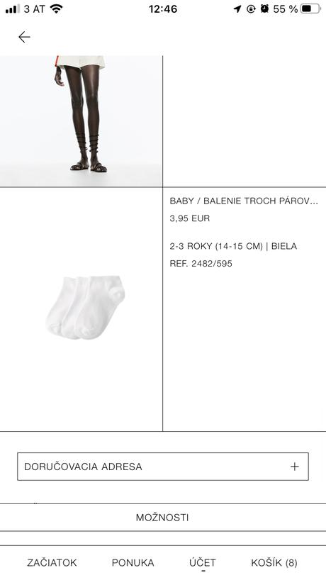 6 párov botaskovych ponožiek zara, 20