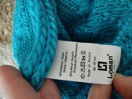 Pletená zimná čiapka, 