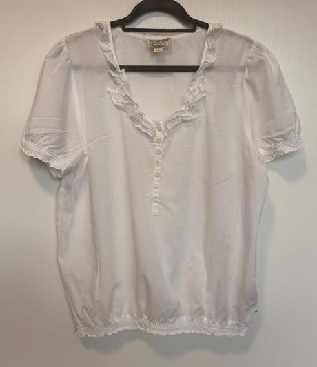 Polo jeans co. ralph lauren dámska biela blúzka v, ralph lauren,xl