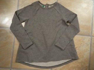 Predĺžená mikina tunika, benetton,128