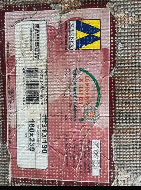 Sivý koberec s hviezdou 160x230,