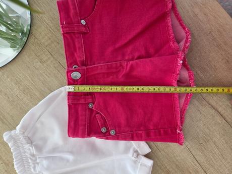 2ks kraťasy pre dievčatko, benetton,110