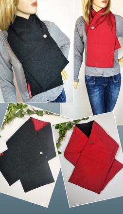 Praktický obojstranný šál, 