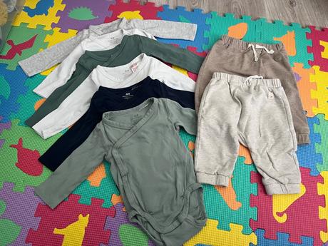 Set body plus teplaky, h&m,62