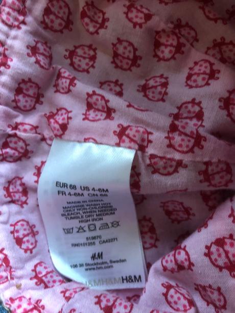 Dievčenský rifľový klobúčik h&m, h&m,68