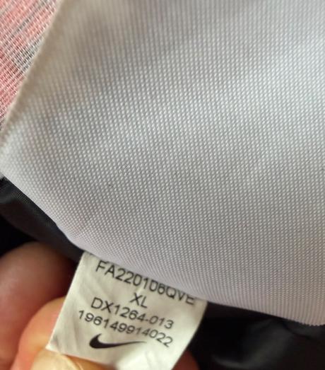Zimná juniorská vetrovka nike, nike,158