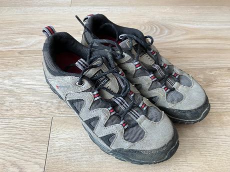 Kožené turistické topánky, karrimor,36