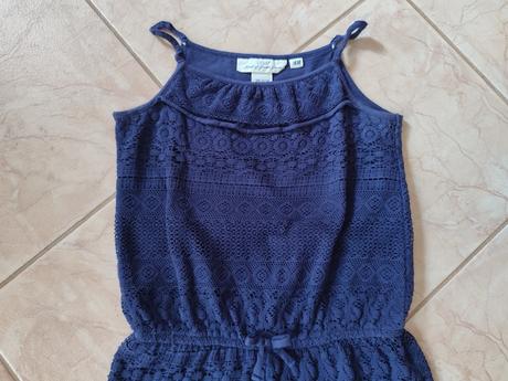Letný krajkový overal, h&m,134