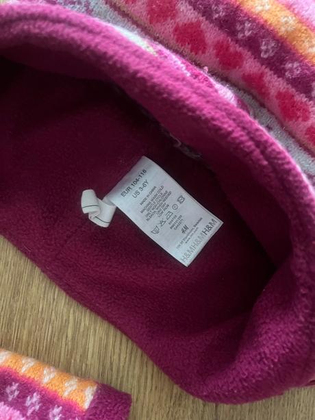 Čiapka_+_šál h&m104/116, h&m,104