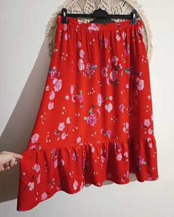 Maxi sukňa h&m, h&m,xxxl
