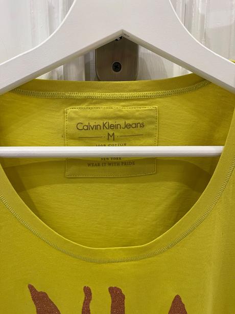 Tričko calvin klein jeans, calvin klein,m