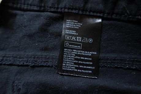 Riflové kraťasky h&m, h&m,42