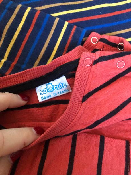 Mix tričiek 5ks dlhy rukáv, zara,80