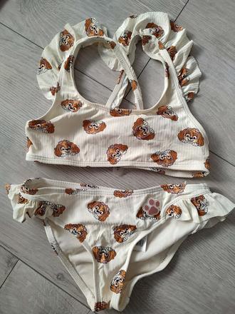 Plavky pre dievčatá labková patrola, veľ.122/128, reserved,122