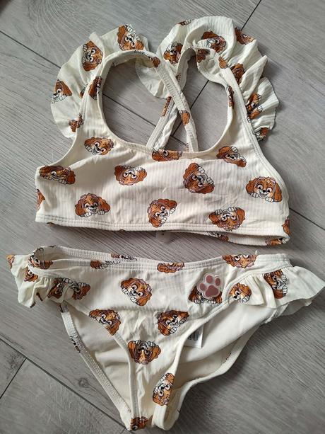 Plavky pre dievčatá labková patrola, veľ.122/128, reserved,122