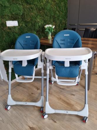Detské jedálenské stoličky peg perego,