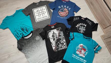 Chlapčenské tricka 7ks, 146