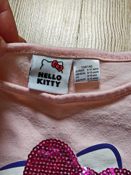 Dievčenské tričko hello kitty, 140