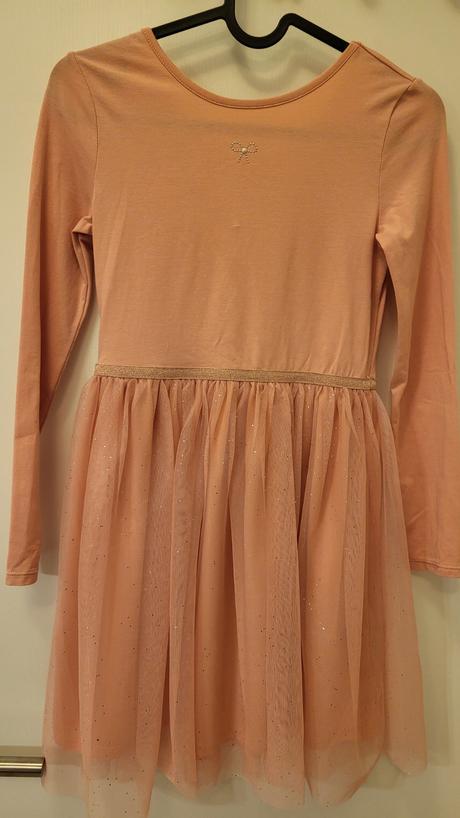 Slávnostné saty iba opraté top stav, h&m,134 / 140