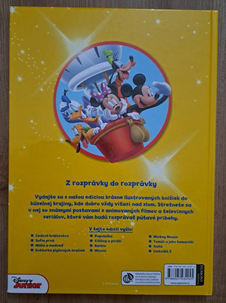 Kniha disney "mickeyho klub", 