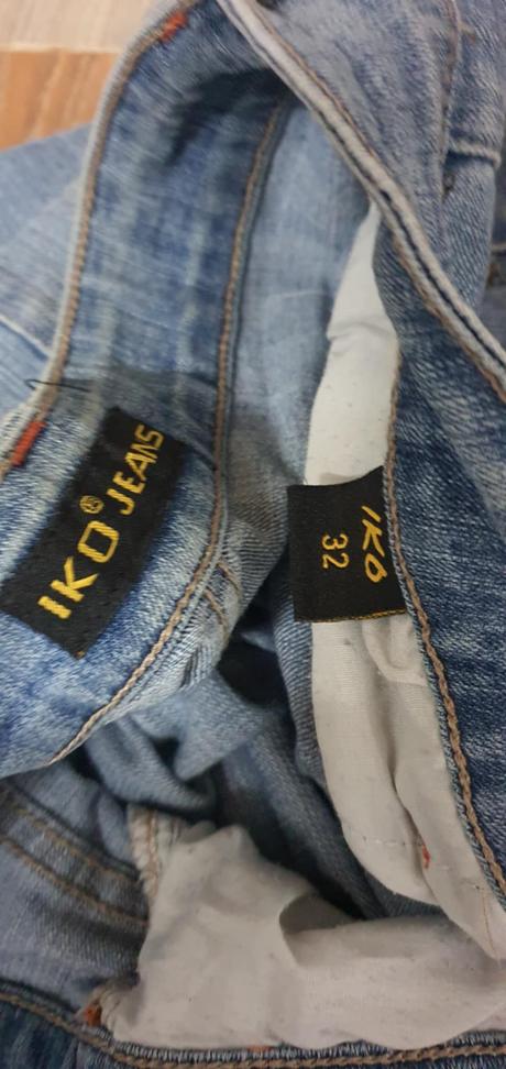 Riflove trojstvrtove nohavice iko, xl